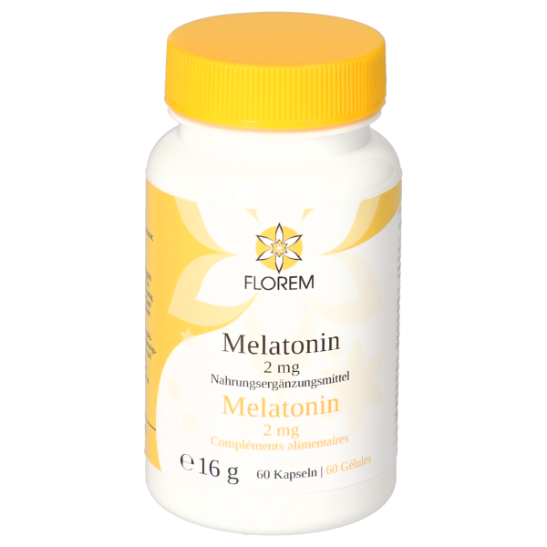 FLOREM Mélatonine 2 mg 60 capsules