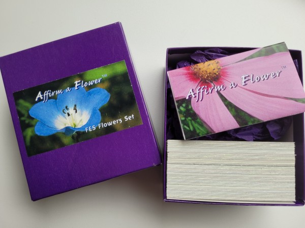 Jeu de 103 cartes FES - Affirm a Flower - en Anglais