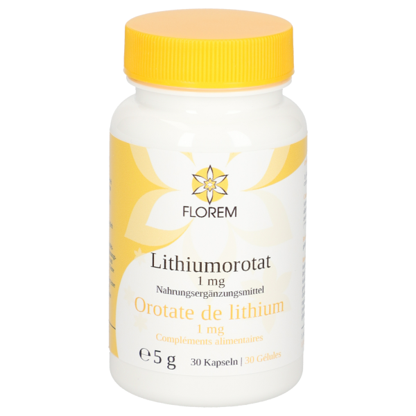 Orotate de Lithium 1 mg