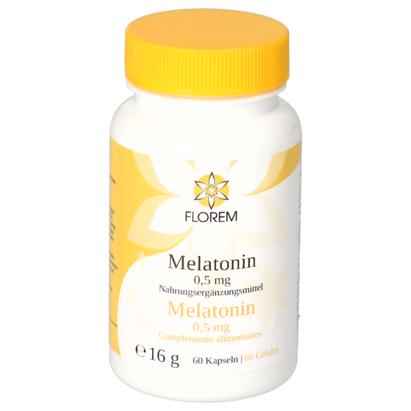 FLOREM Melatonin 0,5 mg 60 Kapseln