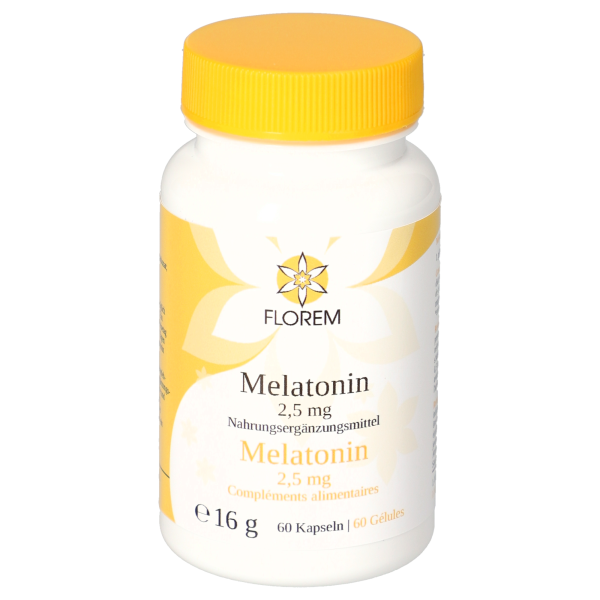 FLOREM Mélatonine 2,5 mg 60 capsules