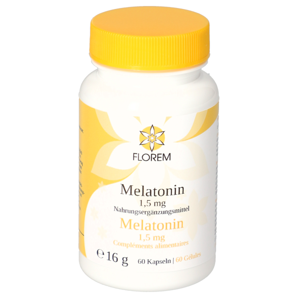 FLOREM Melatonin 1,5 mg 60 Kapseln